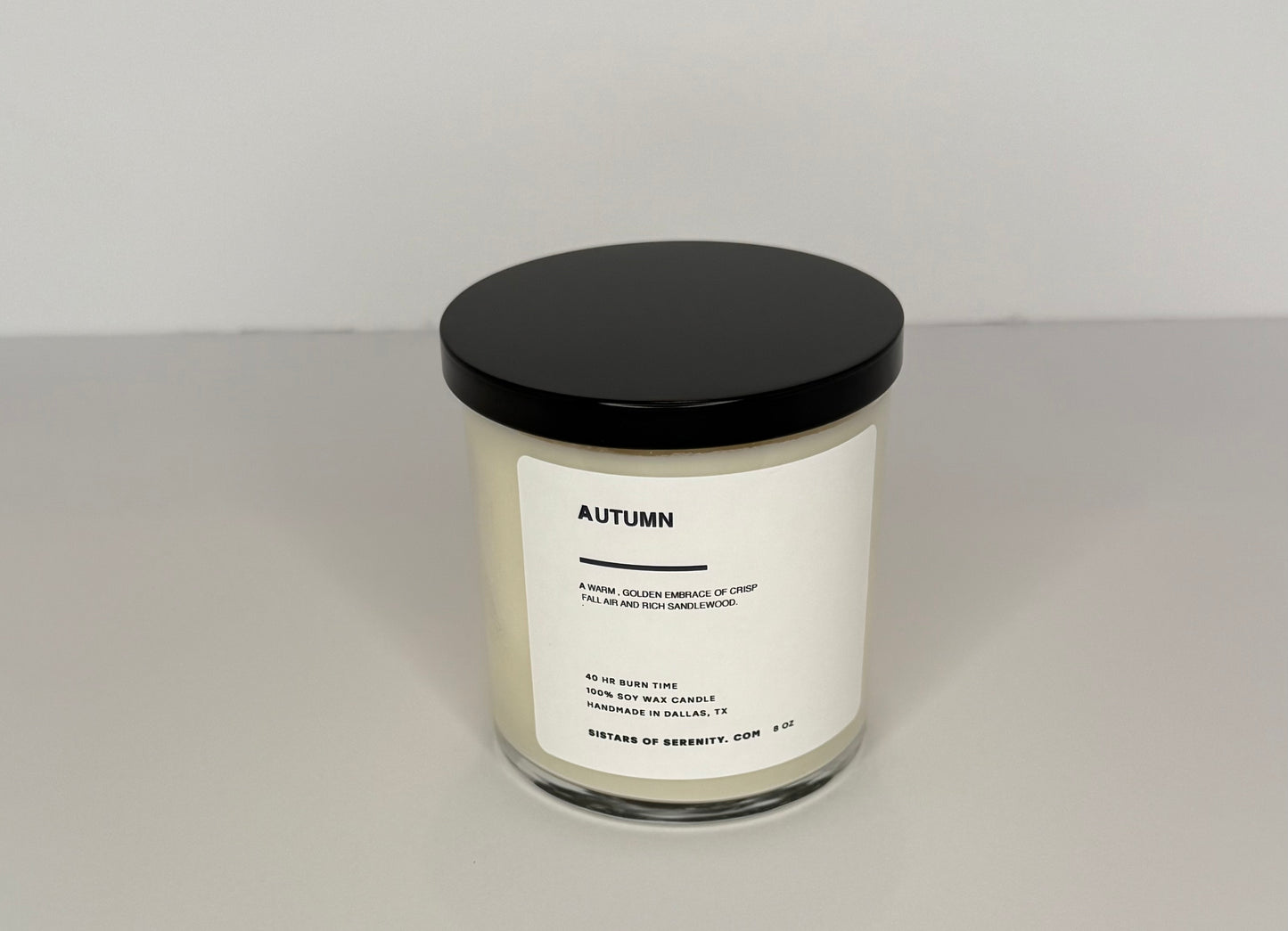 Autumn 8oz Glass Candle