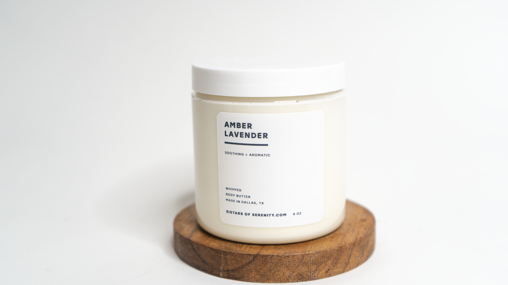Amber Lavender 8oz Body Butter
