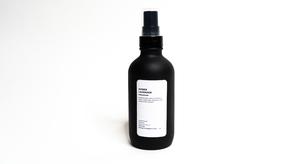 Amber Lavender 4oz Room Mist