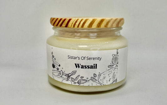 Wassail Glass Candle