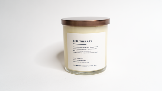 Girl Therapy 8oz Glass Candle